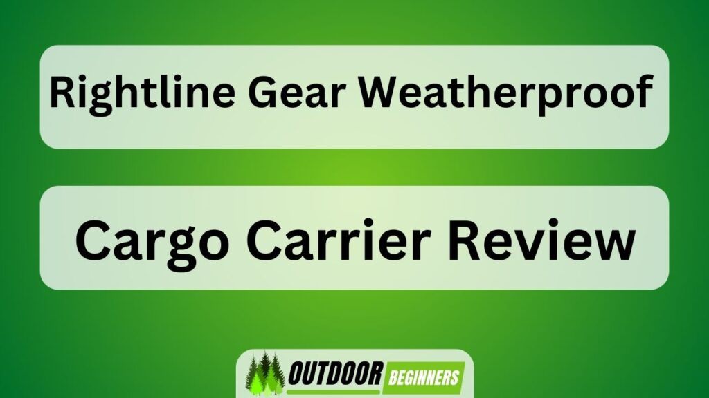 Rightline Gear Weatherproof Cargo Carrier Review