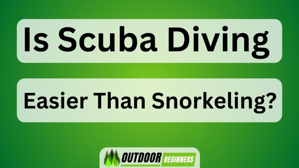 Is Scuba Diving Easier Than Snorkeling