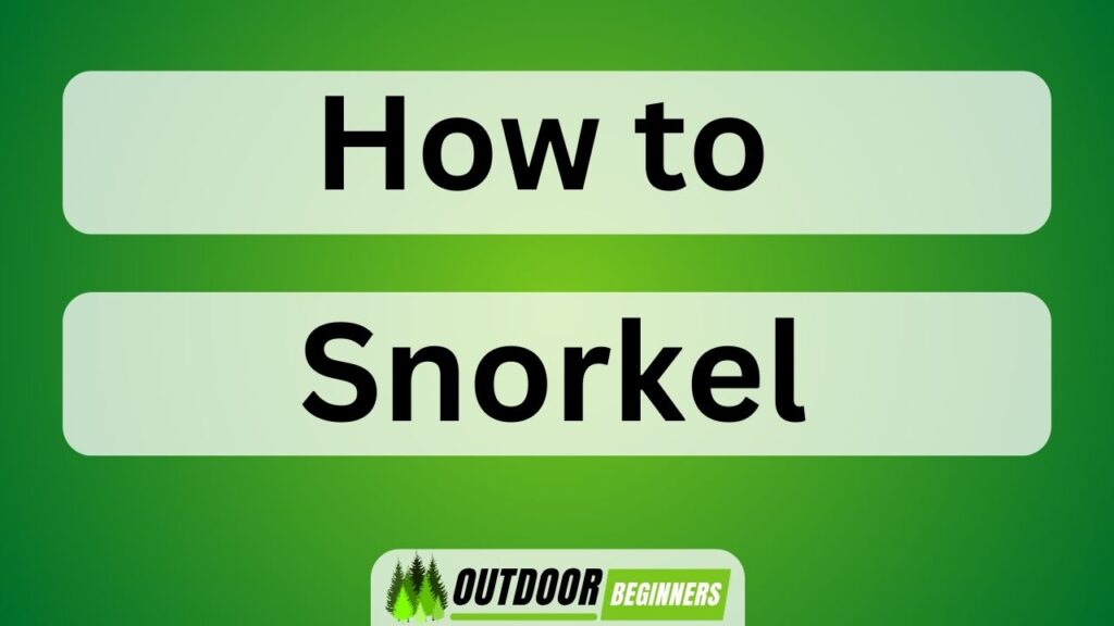 How to Snorkel